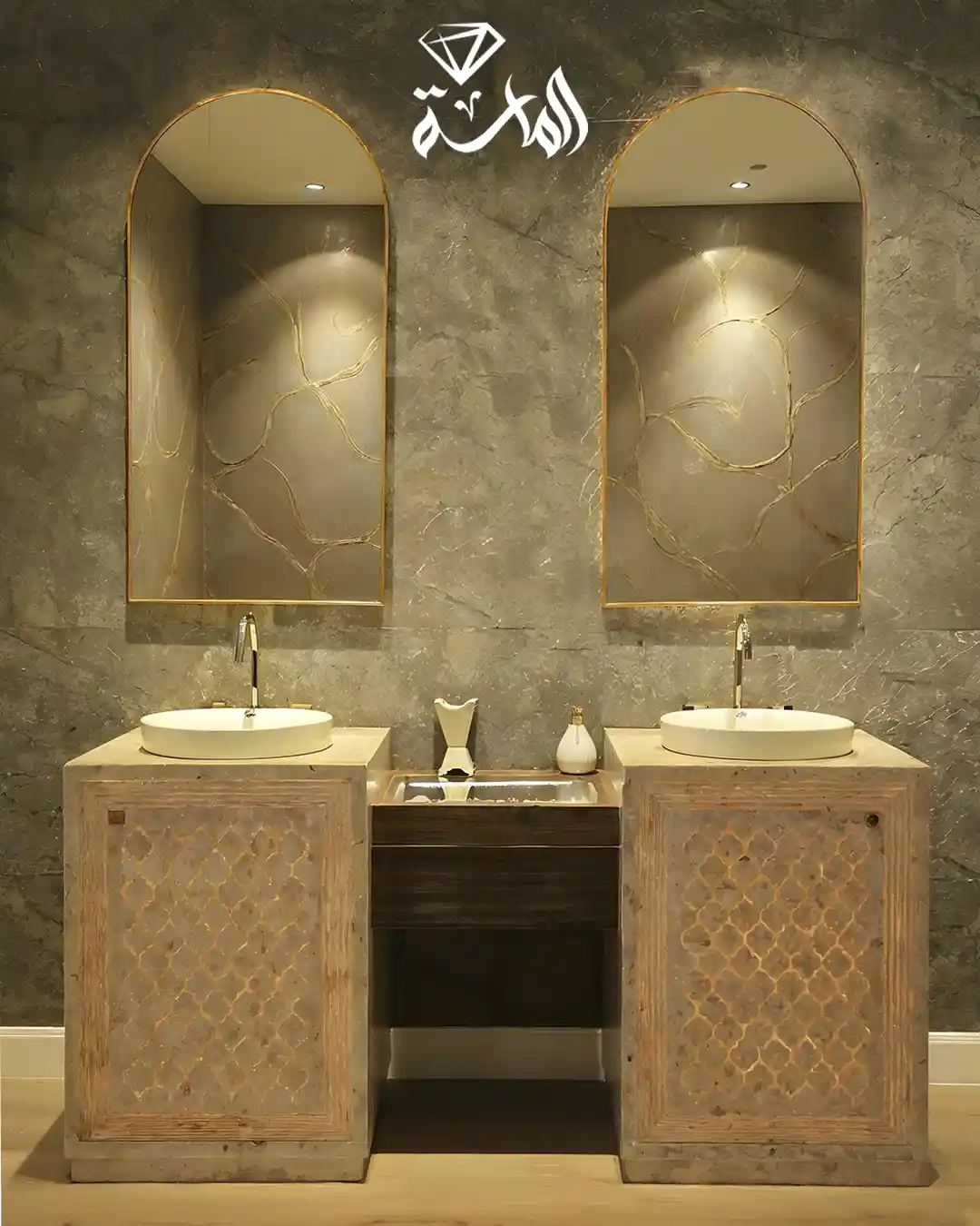 تصميم مغاسل مودرن حسب الطلب